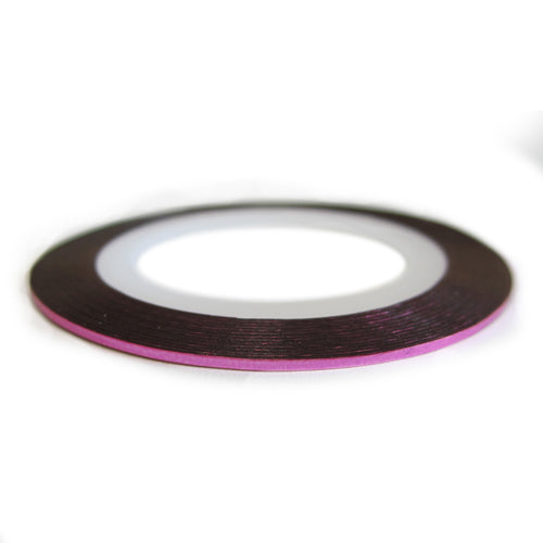 Nail Art Strip - Metal Pink