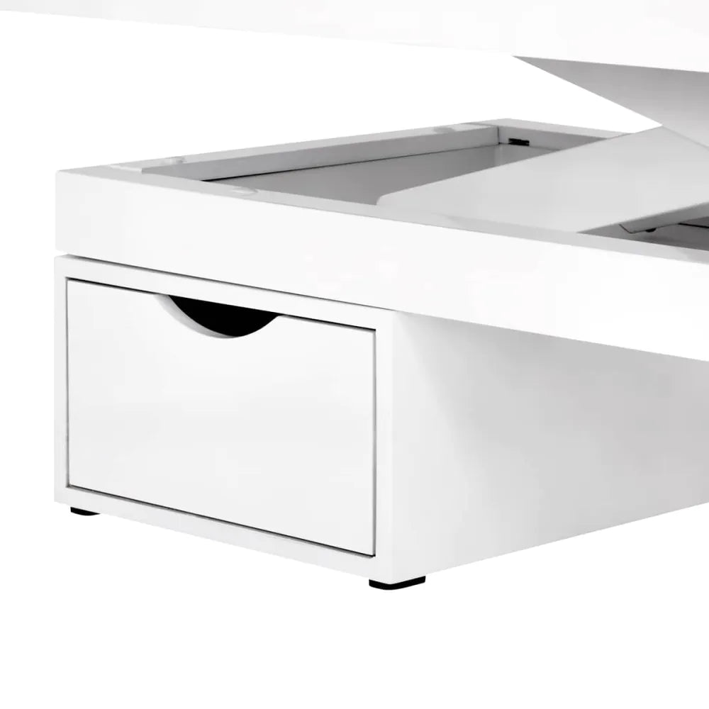 Spa kosmetisk briks azzurro 815b i skinnende hvid