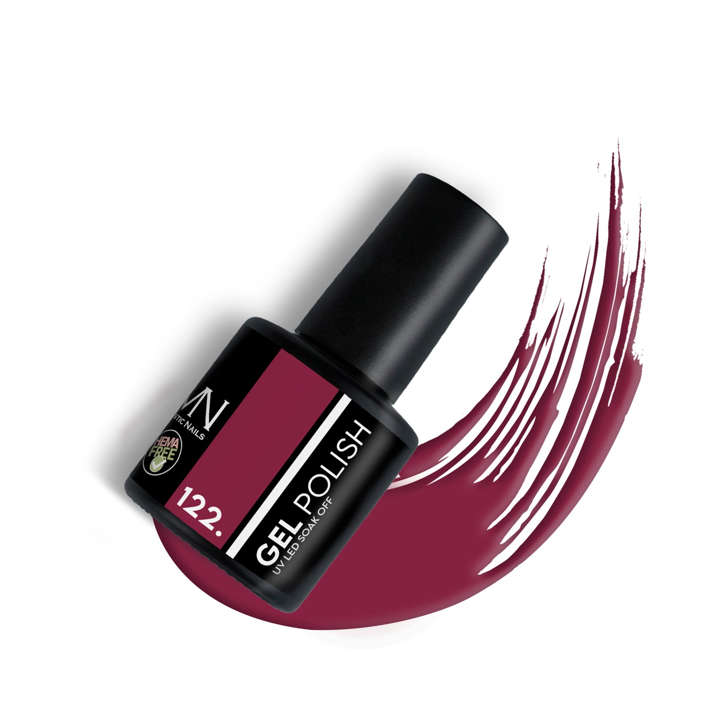 Gel Polish 122 – Magenta (HEMA-free) 6ml