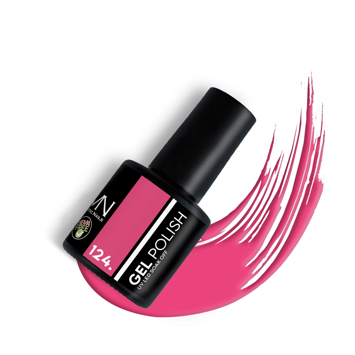 Gel Polish 124 - Decent Rouge (HEMA-free) 6ml