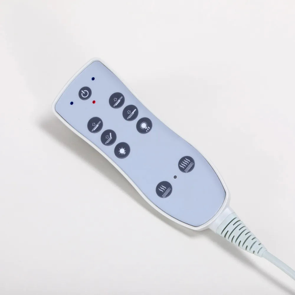 Spa kosmetisk briks med varme azzurro 815b Hvid