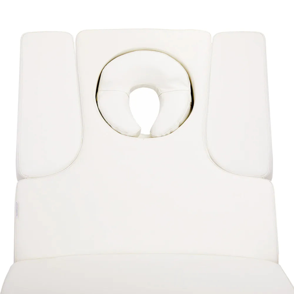 Spa kosmetisk briks med varme azzurro 815b Hvid