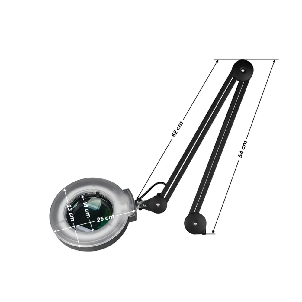 S4 magnifier lamp + tripod (Sort eller Hvid)