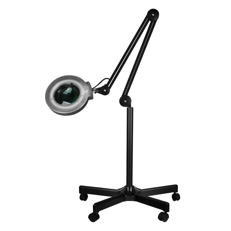 S5 led forstørrelses lampe + tripod (Sort eller Hvid)