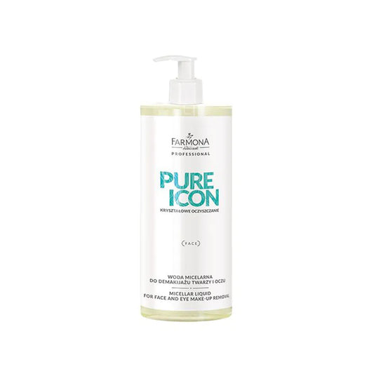 Farmona pure icon micellar water for face and eye make-up removal 500ml