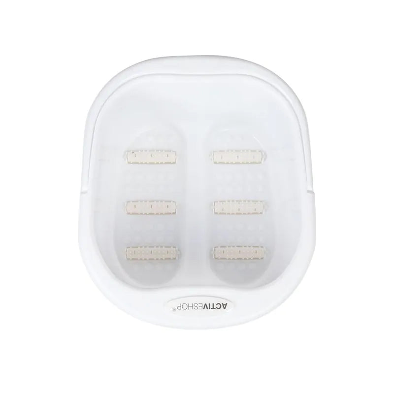 Pedicure skål m. ruller - Hvid