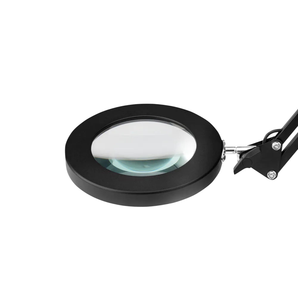 SORT ELLER HVID LED ARBEJDSLAMPE MAGNIFIER LAMPE GLOW 308