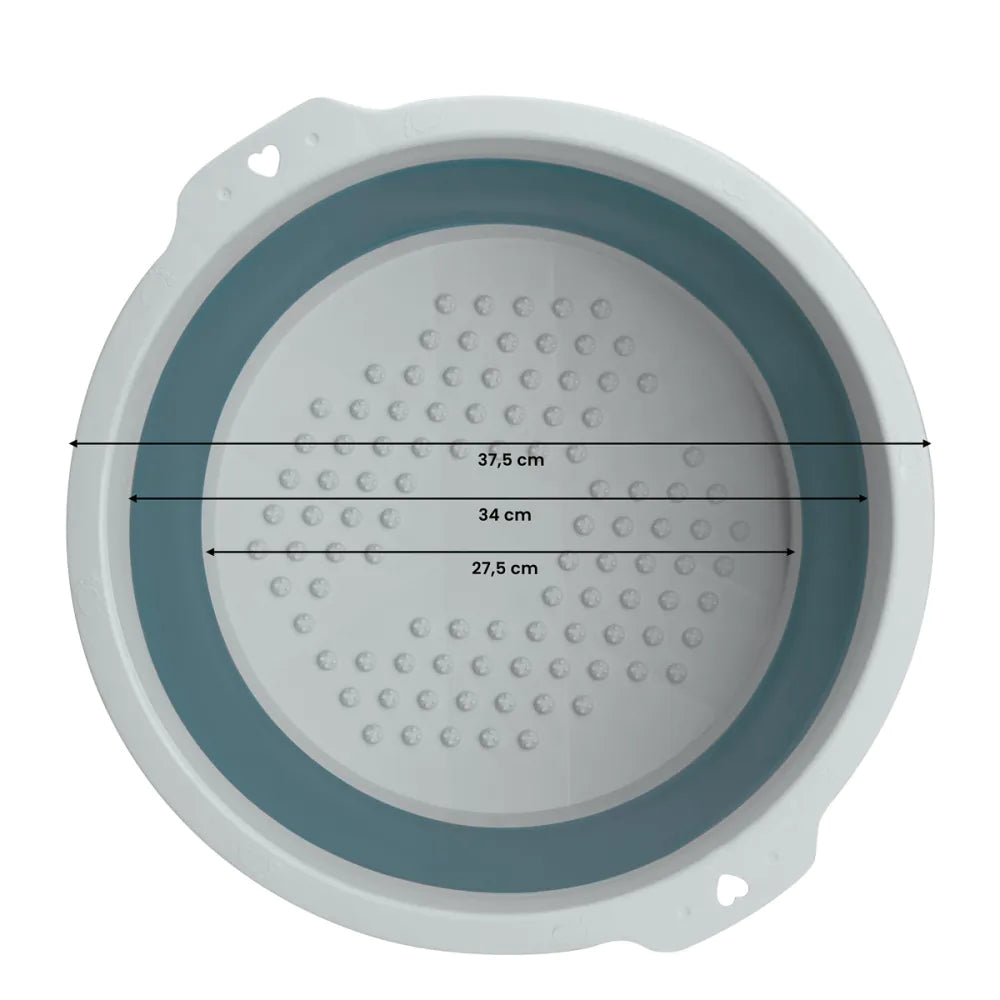 Pedicure Skål – Sammenklappelig, Blå