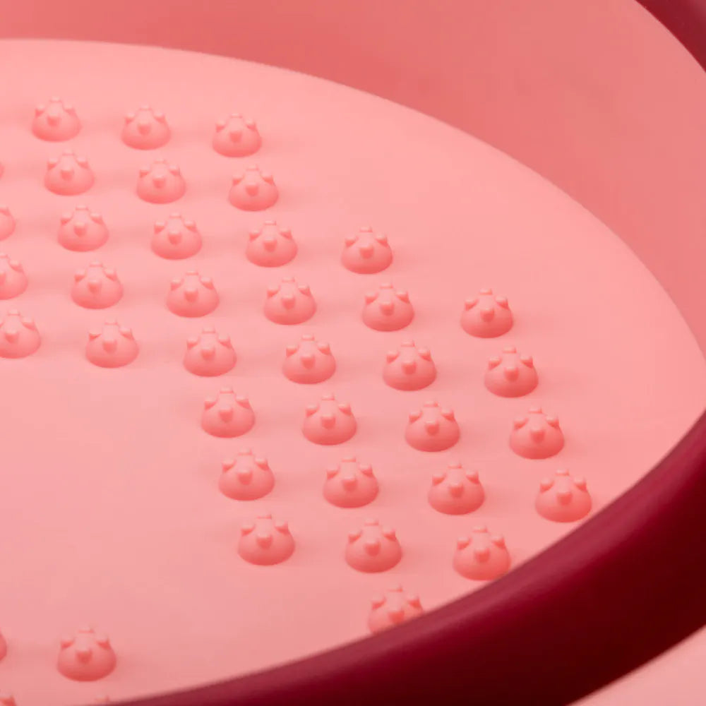 Pedicure Skål – Sammenklappelig, Pink