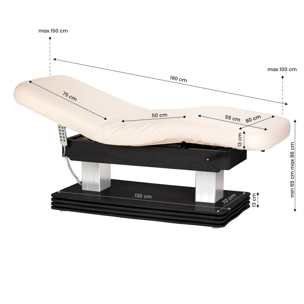 SPA lounger Sillon Comfort cream with black base