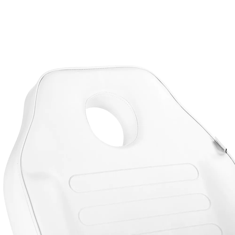 Cosmetic hydraulic chair Sillon A 210DH with cradle white