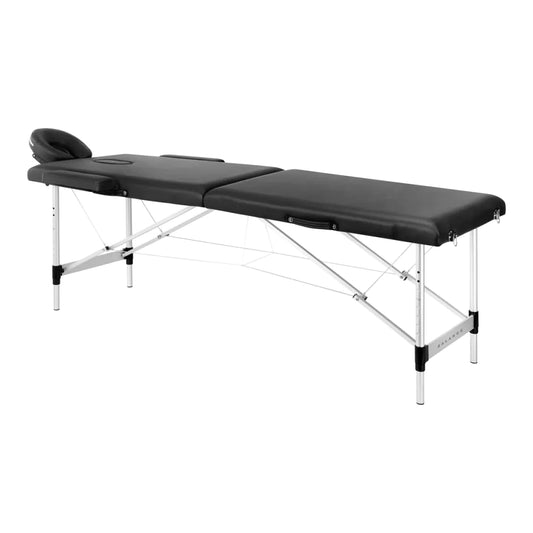 BALANCE aluminium foldbar massagebriks 2-delt Sort, Cream eller Pink