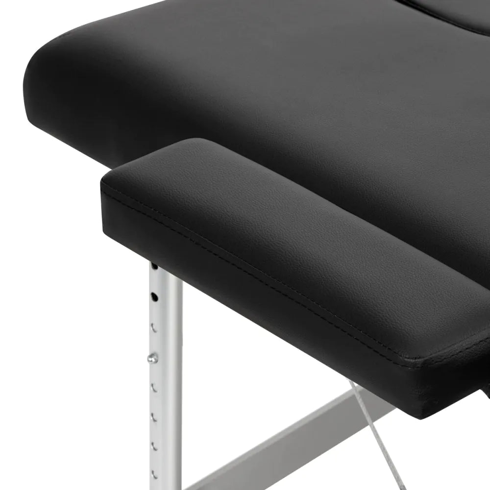 BALANCE aluminium foldbar massagebriks 2-delt Sort, Cream eller Pink