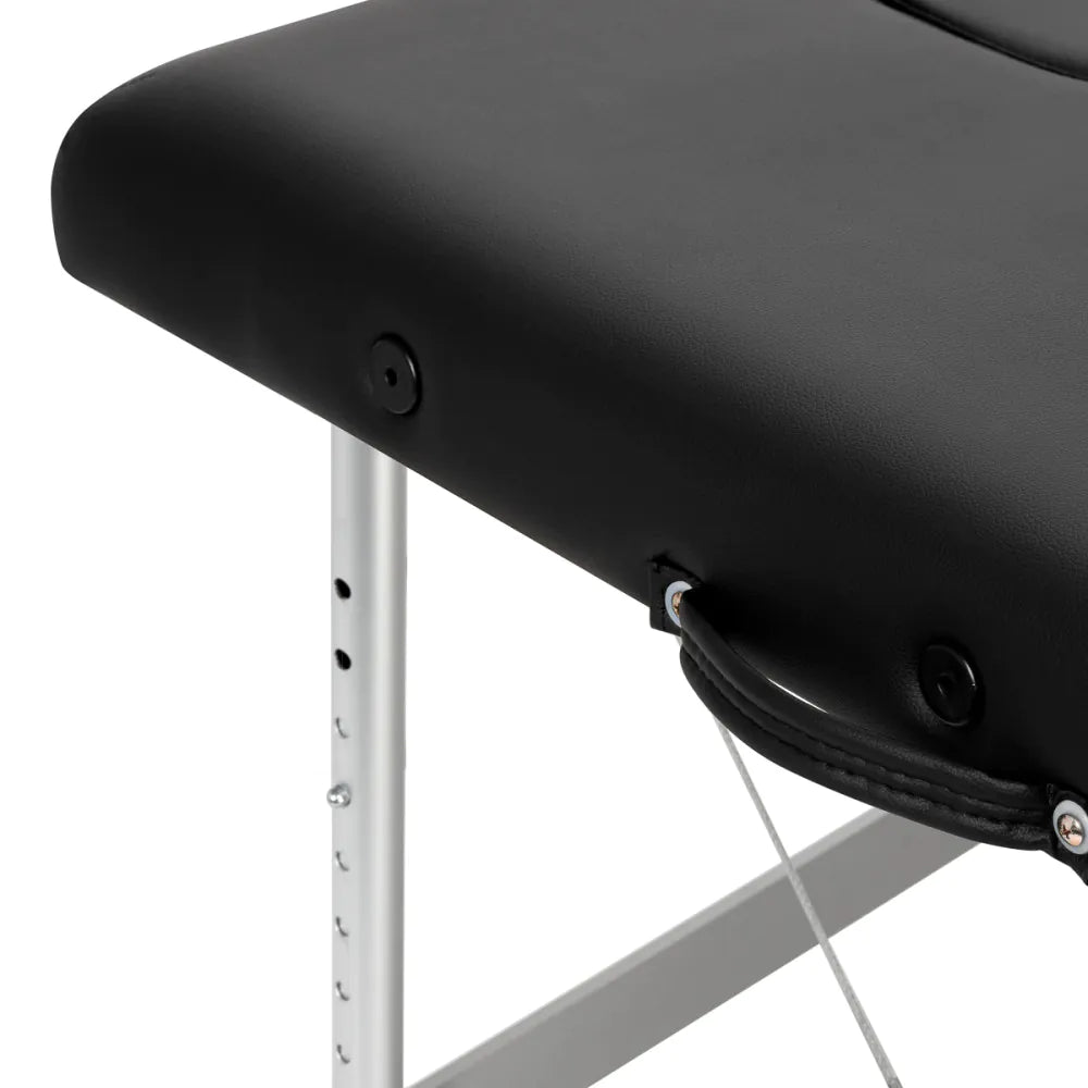 BALANCE aluminium foldbar massagebriks 2-delt Sort, Cream eller Pink