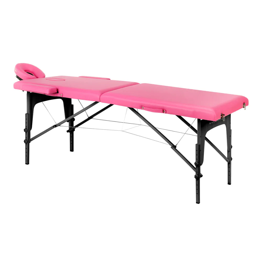 BALANCE foldbar massagebriks PINK ELLER SORT i træ 2 segmenter