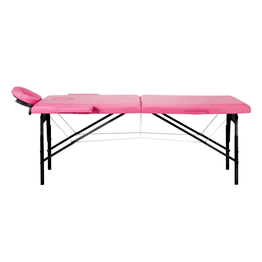 BALANCE foldbar massagebriks PINK ELLER SORT i træ 2 segmenter