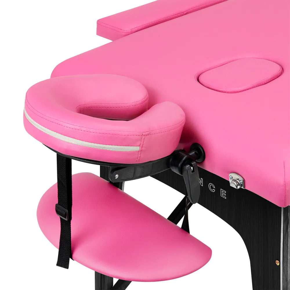 BALANCE foldbar massagebriks PINK ELLER SORT i træ 2 segmenter