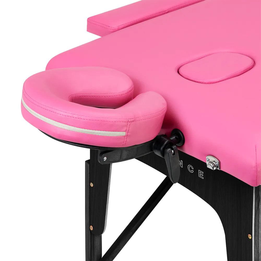 BALANCE foldbar massagebriks PINK ELLER SORT i træ 2 segmenter