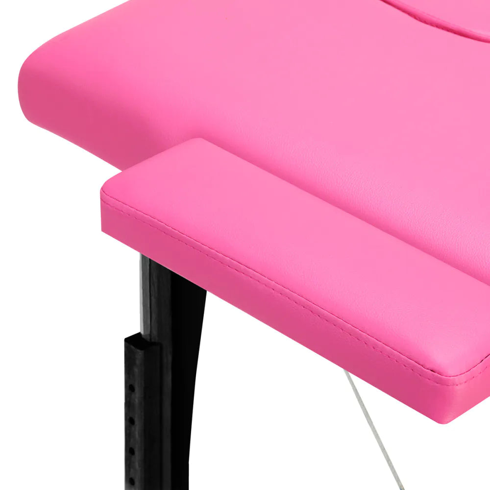 BALANCE foldbar massagebriks PINK ELLER SORT i træ 2 segmenter
