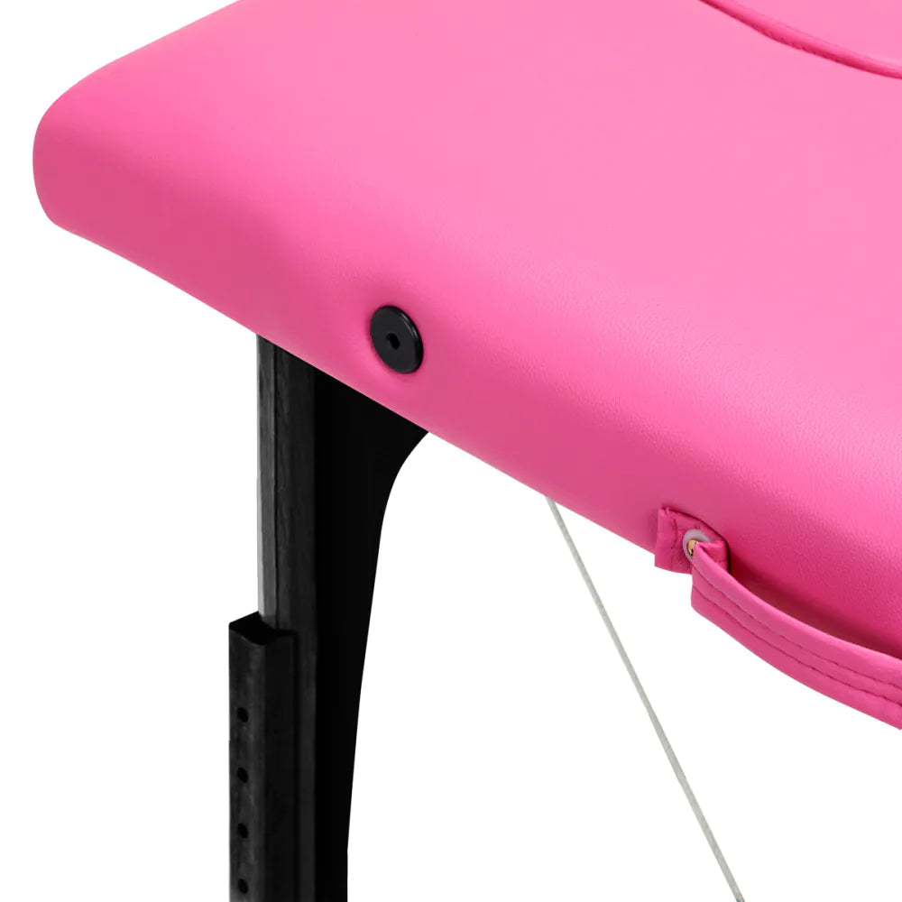 BALANCE foldbar massagebriks PINK ELLER SORT i træ 2 segmenter