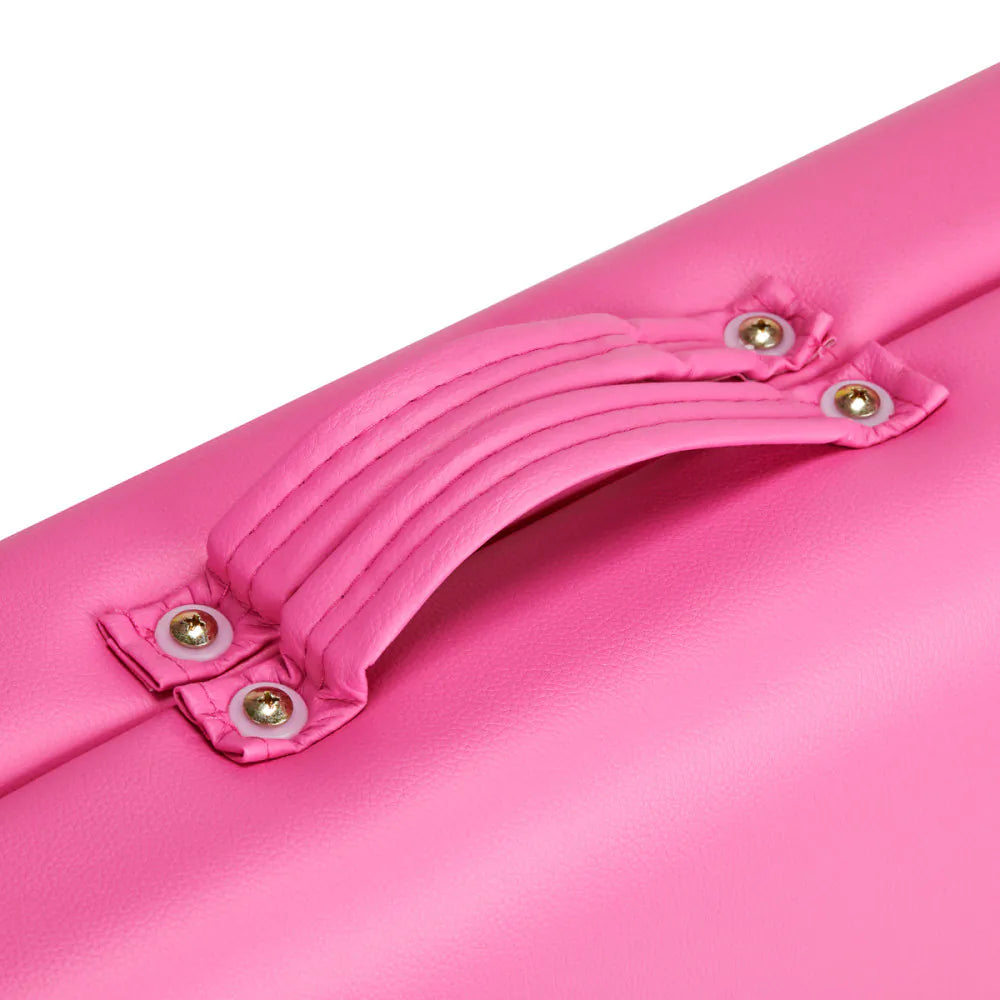 BALANCE foldbar massagebriks PINK ELLER SORT i træ 2 segmenter
