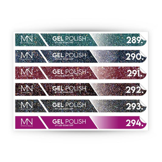 Tip Stick Gel Polish Sticker - 289-294