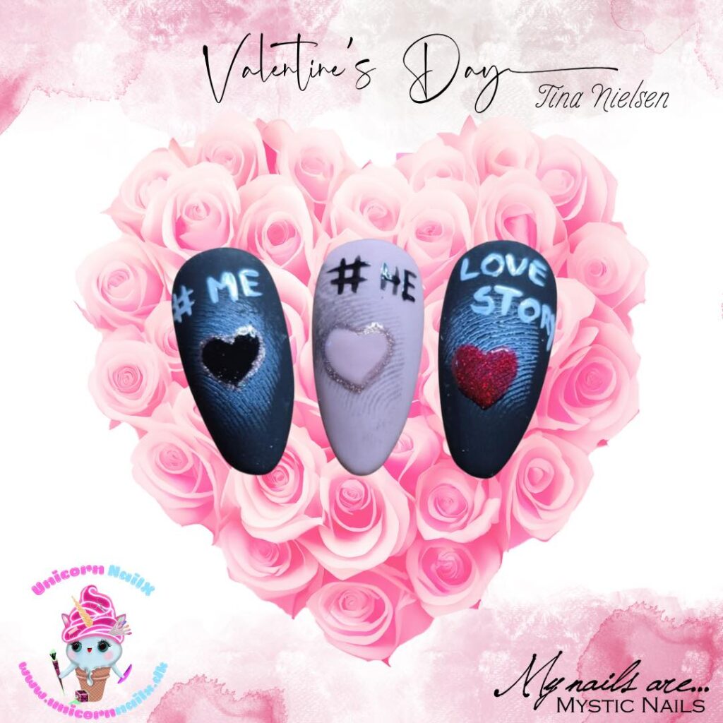 Valentine Nailart Kursus af UnicornTeamet
