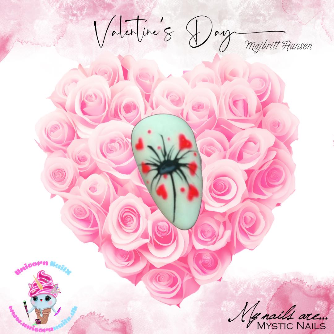 Valentine Nailart Kursus af UnicornTeamet