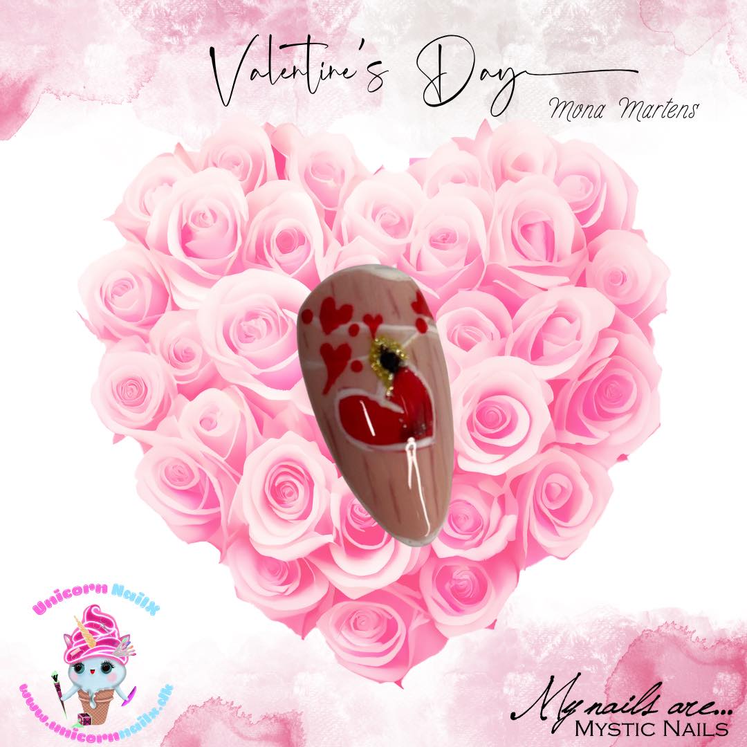 Valentine Nailart Kursus af UnicornTeamet