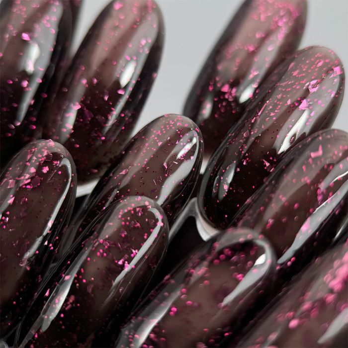 503 Rose Flakes Fishnet gel polish 10g