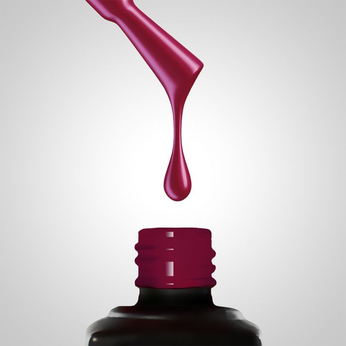 509 Velvet Burgundy gel polish 10g - NEW