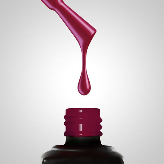 509 Velvet Burgundy gel polish 10g - NEW
