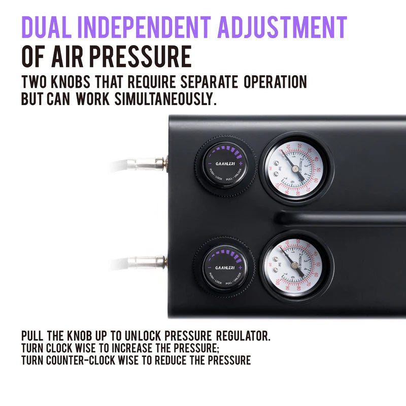 Dual Drive Series Airbrush Kit Compressor GT-918