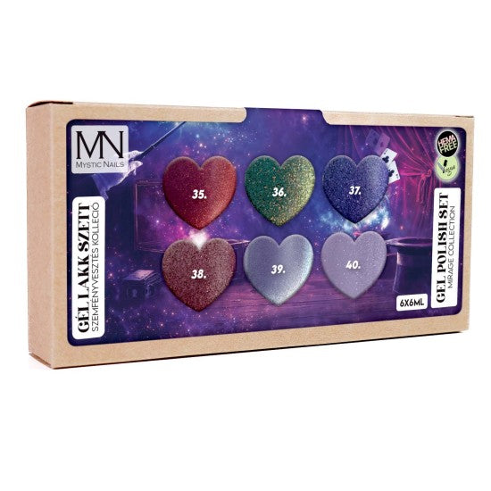 Gel Polish Set 15 - Mirage (HEMA-free) - 6 pcs x 6ml