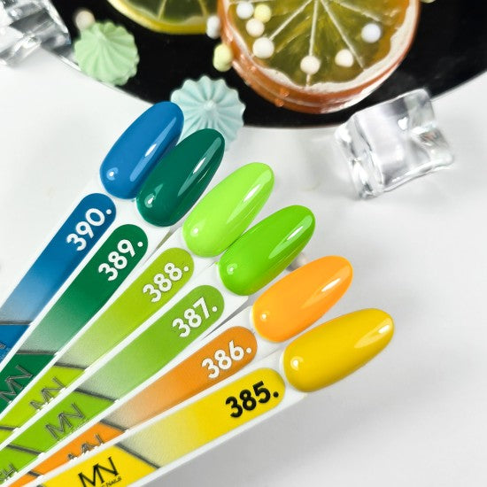 Gel Polish Set 18 - Citrus (HEMA-free) - 6 pcs x 6ml
