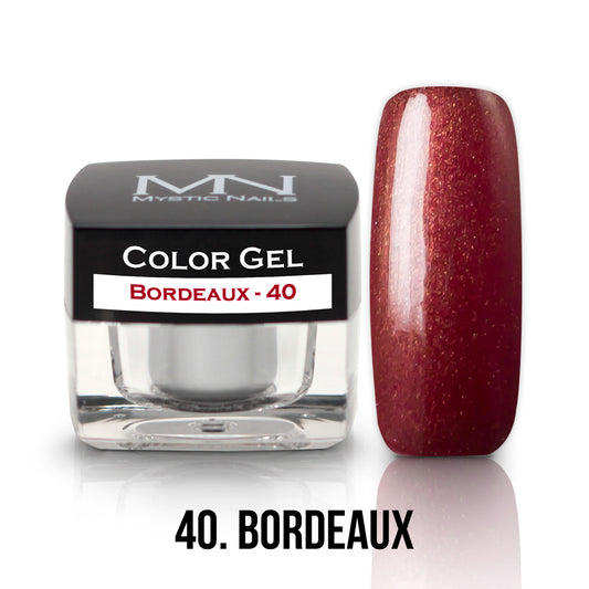 Color Gel - 40 - Bordeaux - (TPO-Fri) - 4g