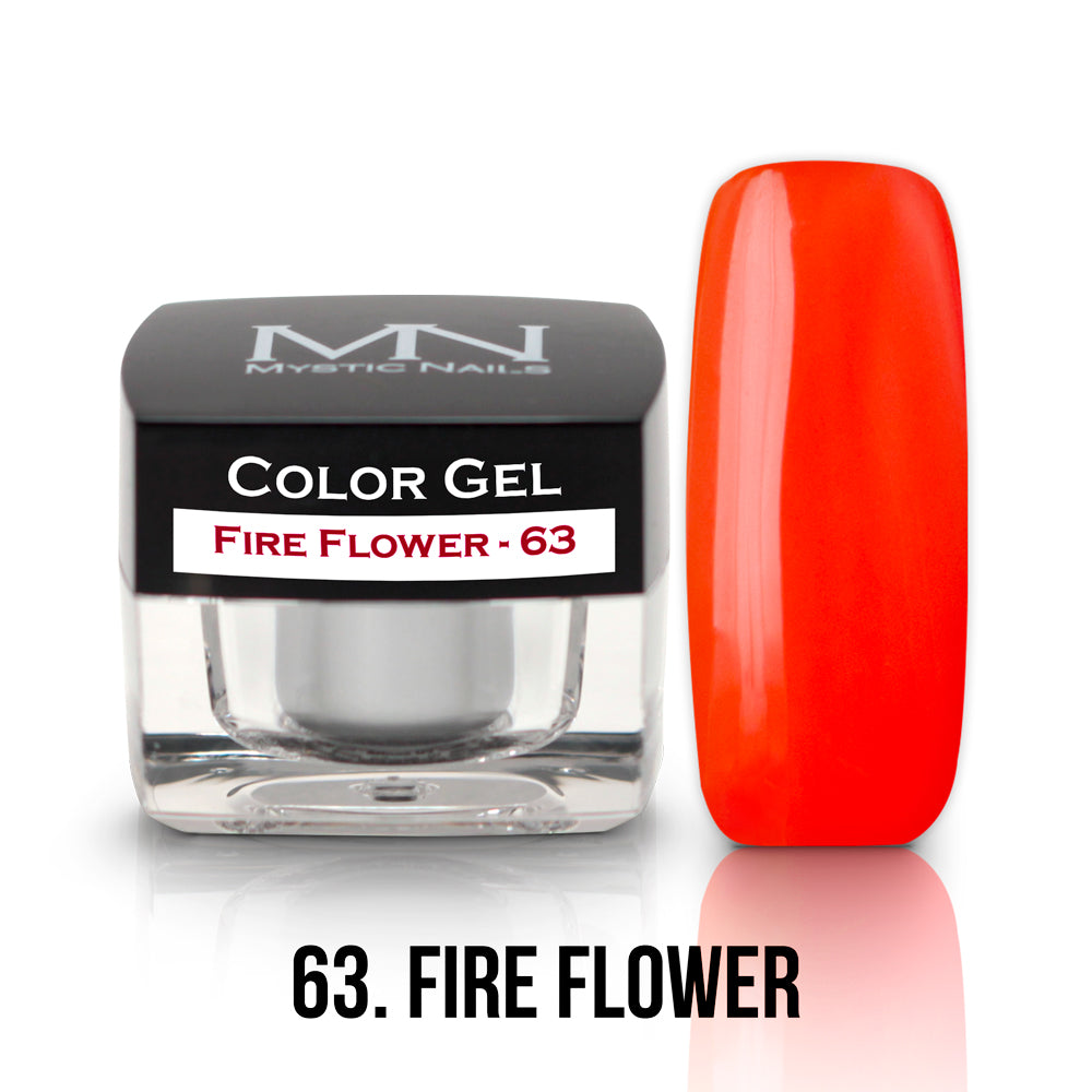 Color Gel - 63 - Fire Flower - (HEMA+TPO-Fri) 4g