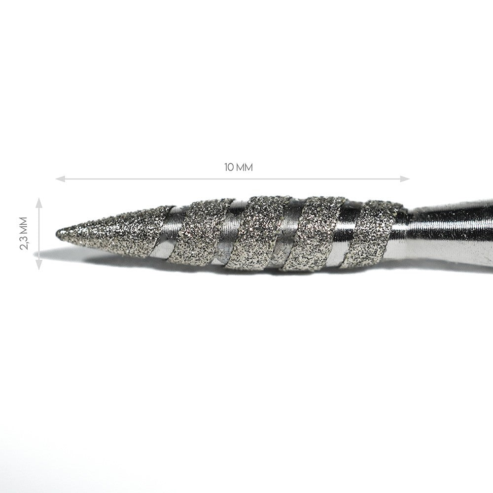 Nail drill bit - Diamond - Tornado (Fine)
