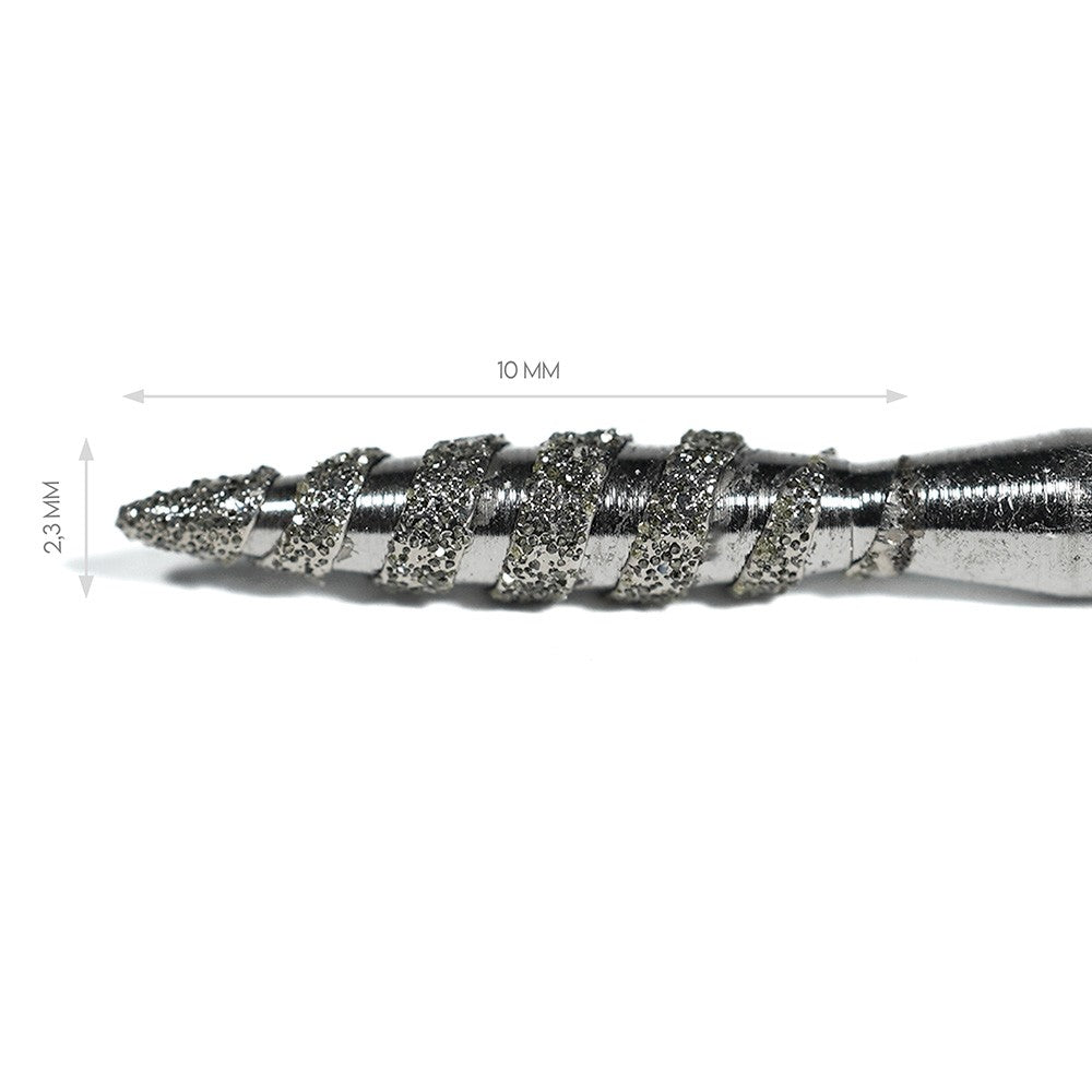 Nail drill bit - Diamond - Tornado (Medium Coarse)