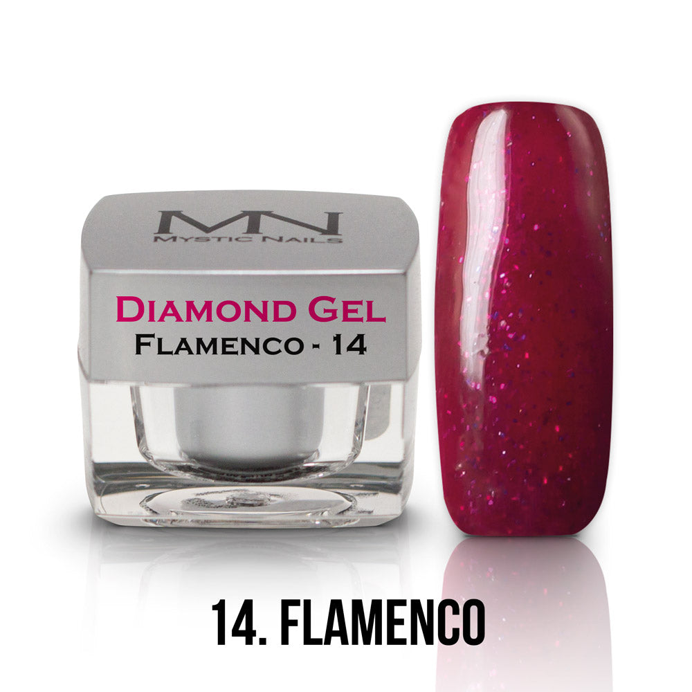 Diamond Gel - no.14. - Flamenco - (TPO-Fri) - 4g