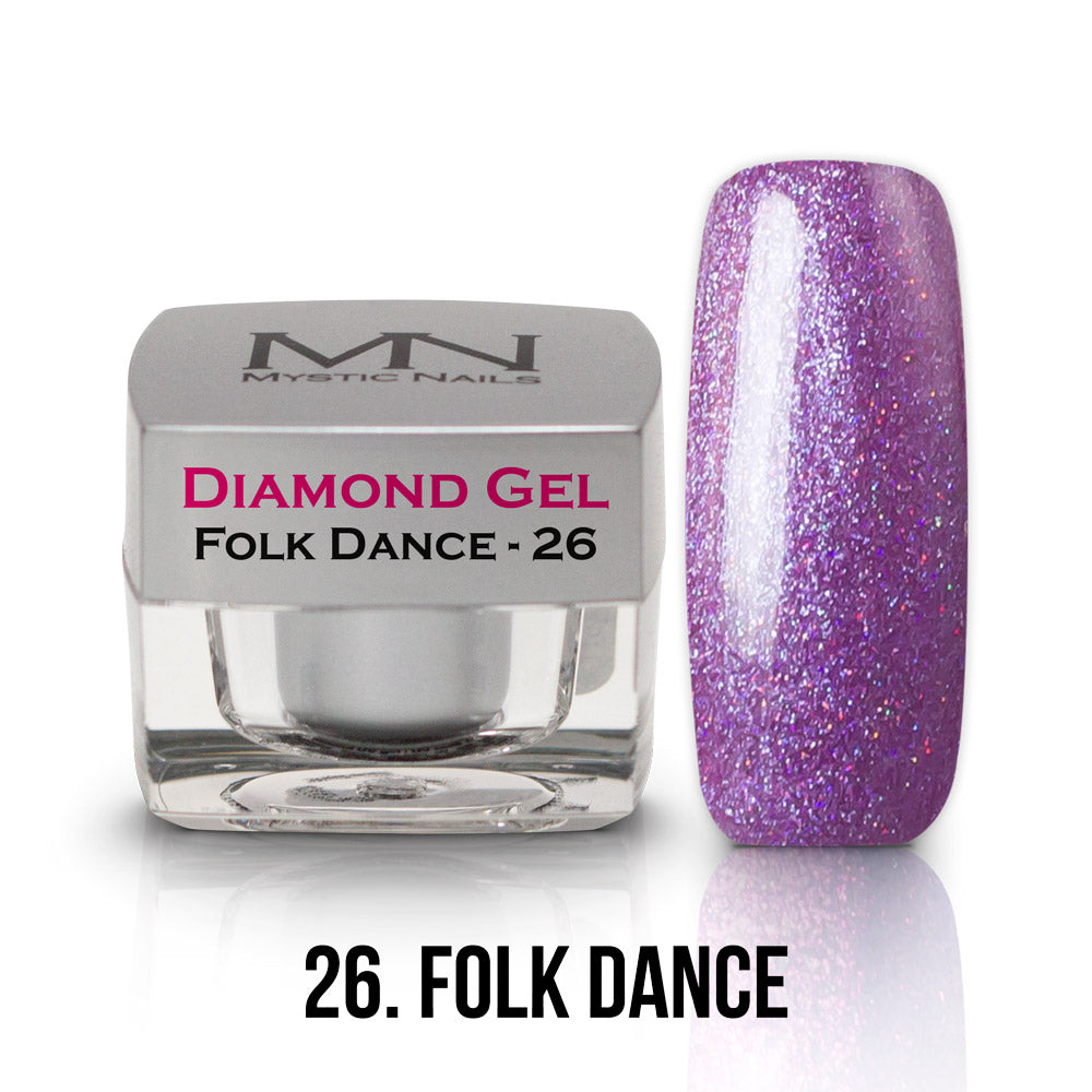 Diamond Gel - no.26. - Folk Dance - (HEMA+TPO-Fri) 4g