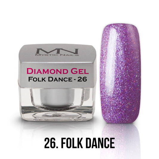 Diamond Gel - no.26. - Folk Dance - (HEMA+TPO-Fri) 4g