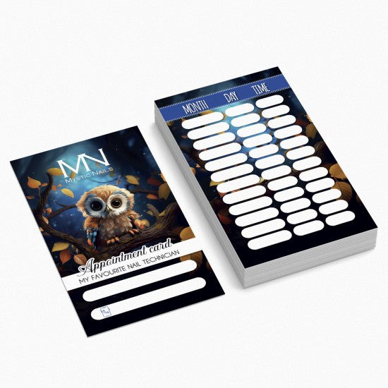 Mystic Nails - Aftalekort 25stk - 01