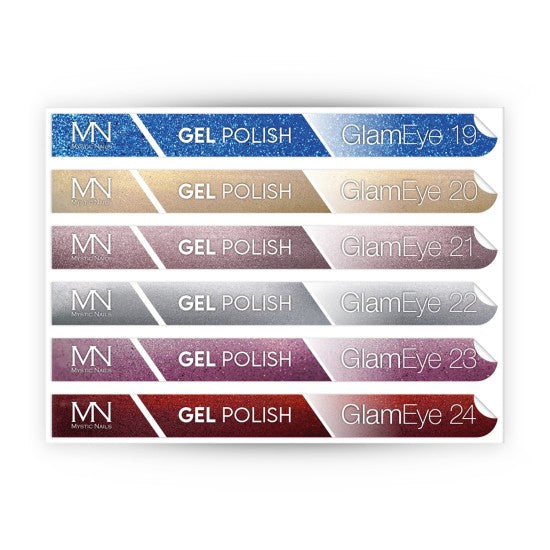 Tip Stick Gel Polish Sticker - GlamEye 19-24