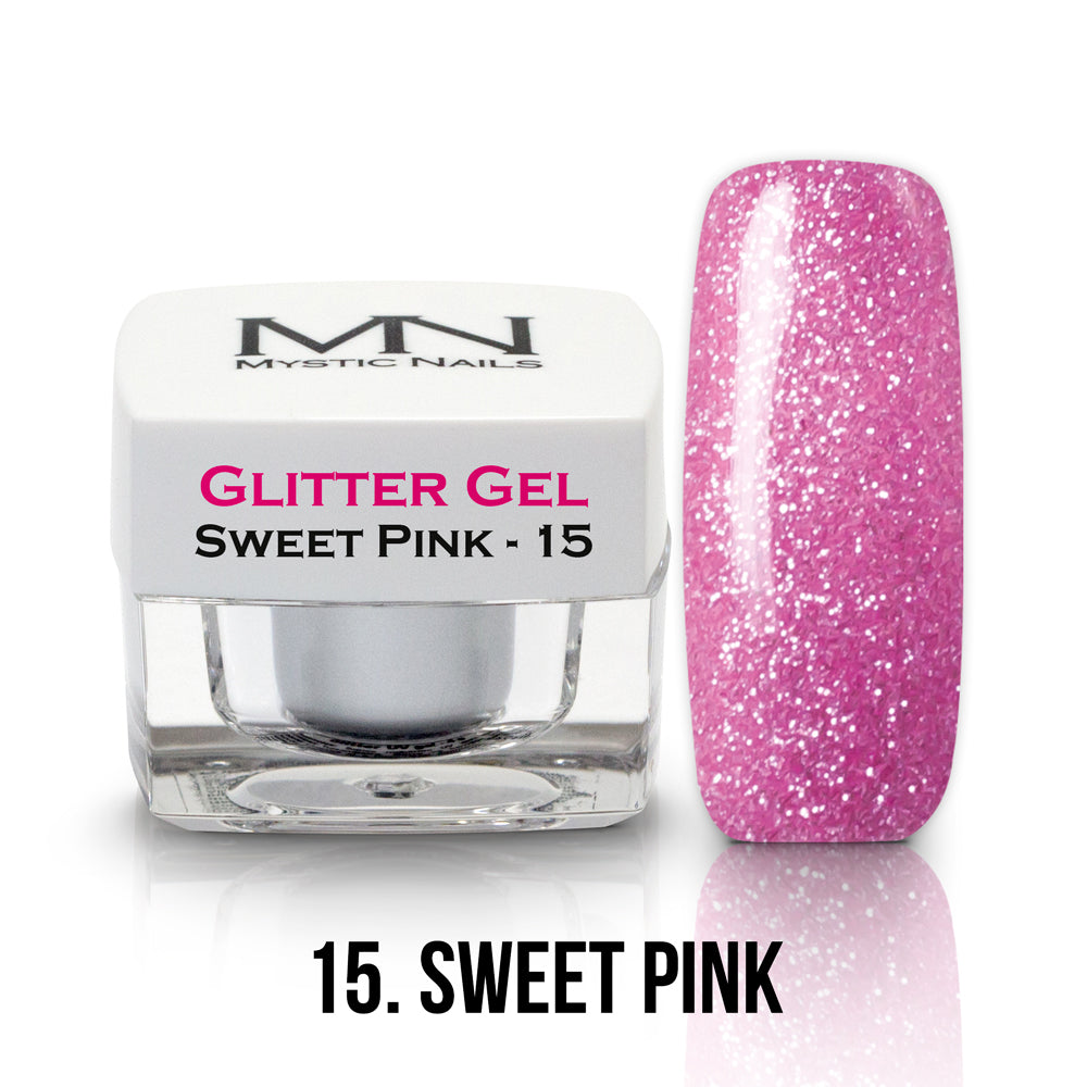 Glitter Gel - no.15. - Sweet Pink - (TPO-Fri) - 4g
