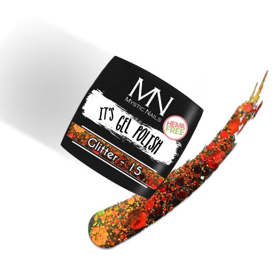 It's Gel Polish - Glitter 15 - (HEMA-free) 3,5g