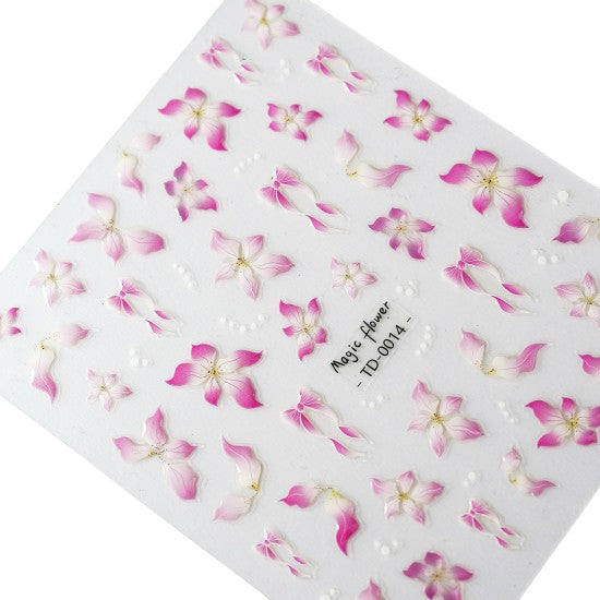 Nail sticker - Flower 01