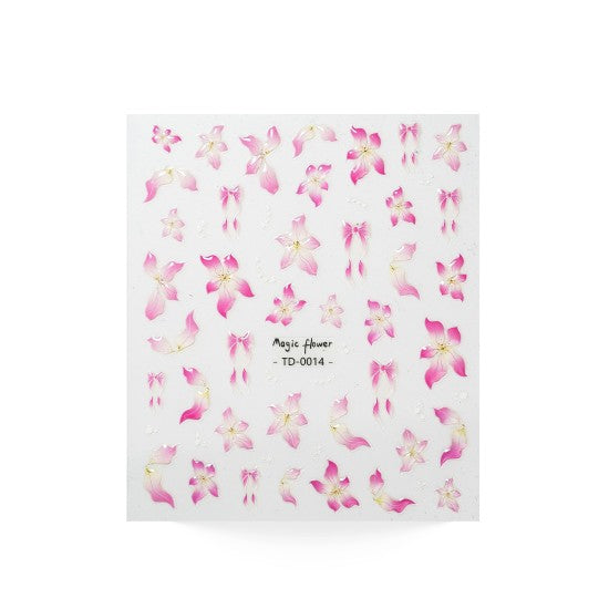 Nail sticker - Flower 01