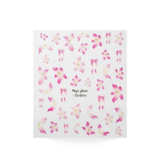Nail sticker - Flower 01