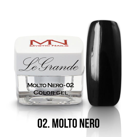 LeGrande Color Gel - no.02. - Molto Nero - (TPO-Fri) - 4g